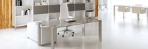 Multimedia desk / wooden / contemporary...