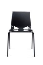 Contemporary visitor chair / stackable /...