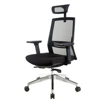 Contemporary office armchair / mesh / adjustable-height...