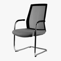 Contemporary visitor chair / with armrests...