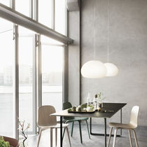 Pendant lamp / contemporary / opalescent...