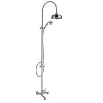 Double-handle bathtub mixer tap / wall-mounted...