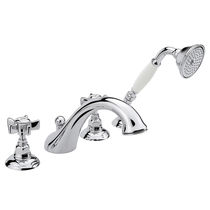Double-handle bathtub mixer tap / free-standing...