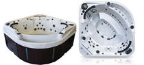 8 seater portable hot-tub CASCADE III PHANTOM COAST SPAS