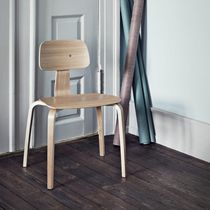 Contemporary visitor chair / stackable /...