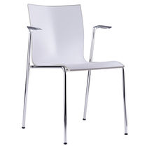 Contemporary visitor chair / with armrests...