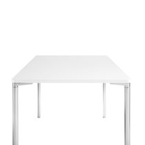 Contemporary conference table / aluminum...