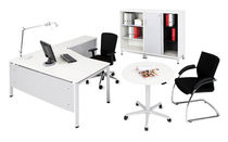 Aluminum desk / contemporary / commercial