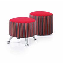 Contemporary stool / fabric / upholstered...
