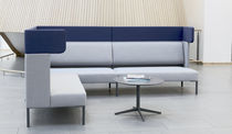 Corner sofa / contemporary / fabric / contract