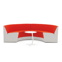 Modular upholstered bench / bistro / contemporary...