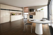 Contemporary kitchen / laminate / lacquered...