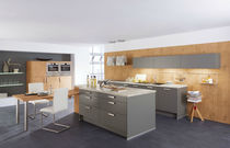 Contemporary kitchen / laminate / island...