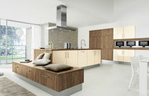 Contemporary kitchen / laminate / island...