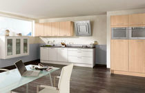 Contemporary kitchen / wooden / lacquered...