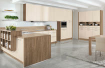 Contemporary kitchen / laminate / lacquered...