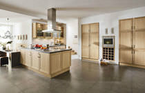 Contemporary kitchen / laminate / solid...