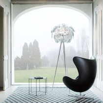 Floor-standing lamp / contemporary / polished...