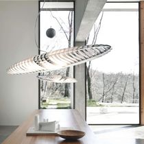 Pendant lamp / contemporary / aluminum /...
