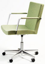 Contemporary office armchair / fabric /...