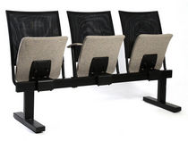 Metal beam chair / 3-seater / indoor