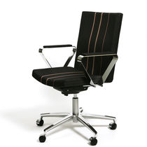 Contemporary office armchair / fabric /...