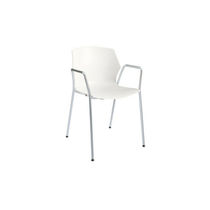 Contemporary visitor chair / with armrests...