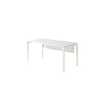 Lacquered wood desk / contemporary / commercial
