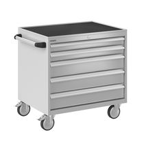 Low filing cabinet / steel / with drawers...