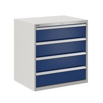 Low filing cabinet / steel / with drawers...