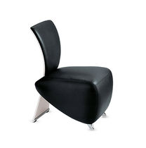 Contemporary fireside chair / synthetic...