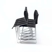 Contemporary visitor chair / upholstered...