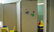 acoustic folding partition DIVERSIWALL-GENTEX&reg; Omnova