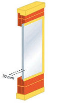 acoustic laminated glass panel STADIP 44.2 ISOA Isolation
