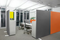 acoustic mobile partition SILENT.LINE.XPLUS UNI Recytex GmbH & Co. KG
