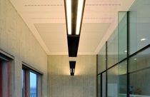 acoustic suspended ceiling tile in plaster  Gemino