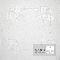 acoustic suspended ceiling tile in plaster REF. 0015 Prefaes