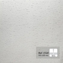 acoustic suspended ceiling tile in plaster REF. 0220 Prefaes