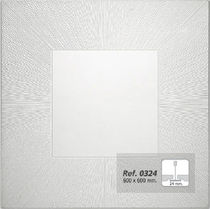 acoustic suspended ceiling tile in plaster REF. 0424 Prefaes