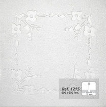 acoustic suspended ceiling tile in plaster REF. 1215 Prefaes