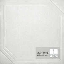 acoustic suspended ceiling tile in plaster REF. 1315 Prefaes