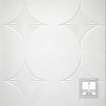 acoustic suspended ceiling tile in plaster REF. 1724 Prefaes
