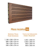 acoustic terracotta panel for facade XA FAVEMANC