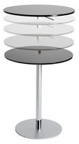 adjustable chrome table base DISCO ondarreta