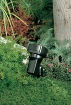 adjustable ground spotlight for garden (halogen) SQUARE HOOD KLV205/EL205 KIM Lighting