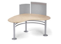 adjustable office desk partition FPDC7308S BRETFORD
