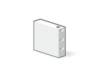 aerated concrete block with integrated insulation MAXI BLOCS DE CHAINAGE VERTICAL  CELLUMAT