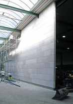 aerated concrete block with integrated insulation GIGABLOC&reg; CELLUMAT