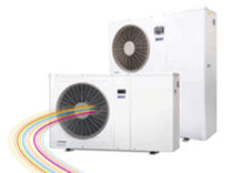 air/air air source heat pump AMBIFLO BDR Thermea 