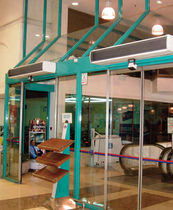 air curtain for retail use MINI OPTIMA JS Air Curtains